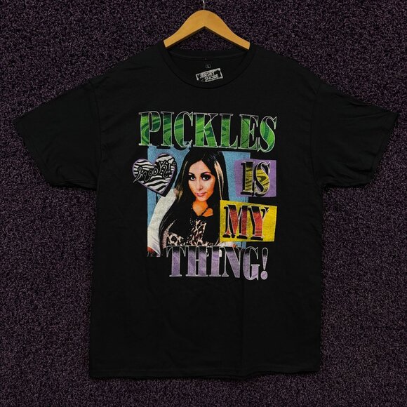 Snooki Pickle Queen Jersey Shore Reality TV Series T-Shirt L - Picture 1 of 4